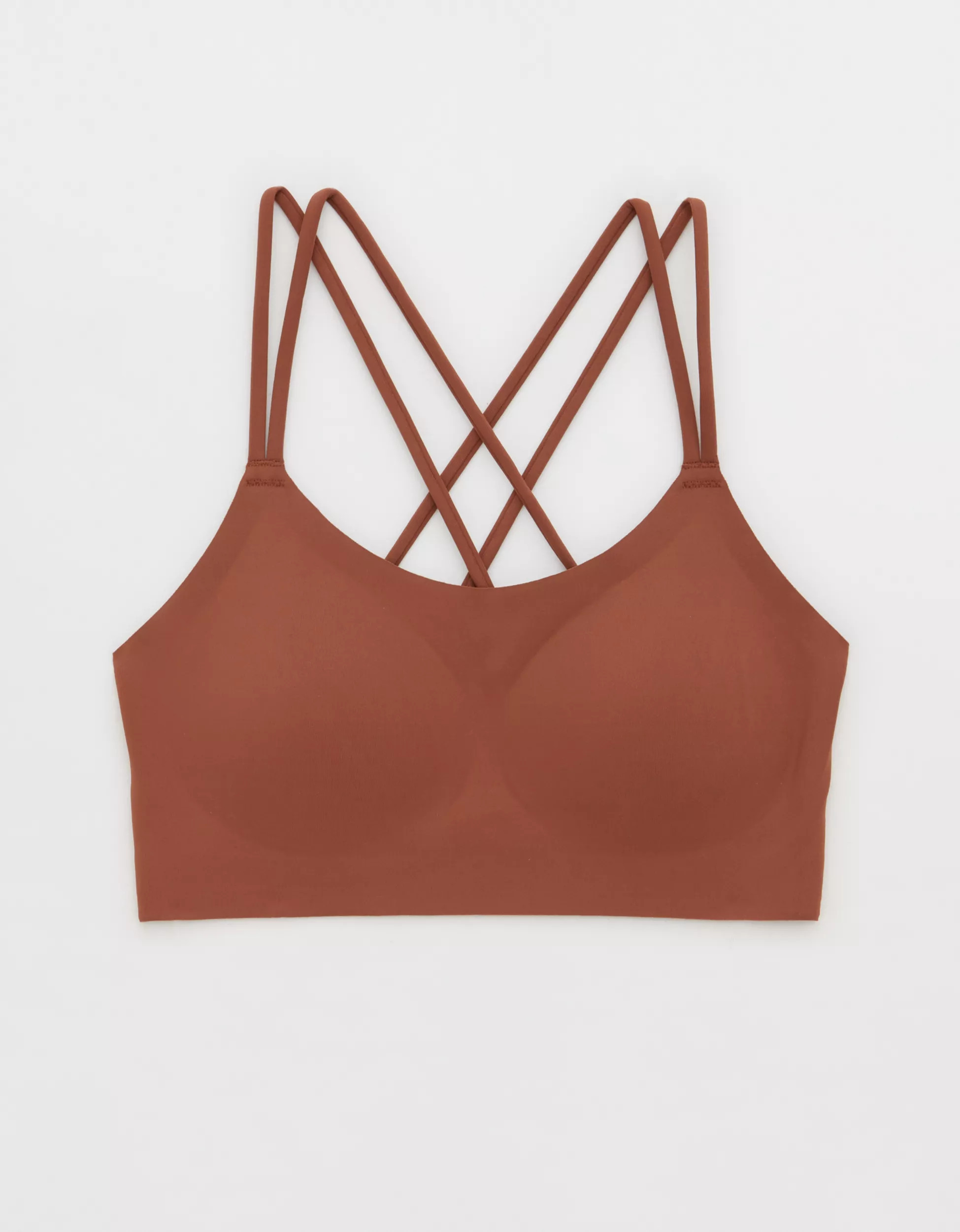 OFFLINE By Aerie Goals Strappy Sports Bra | American Eagle Outfitters (US & CA)