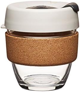 KeepCup 8oz Reusable Coffee Cup. Toughened Glass Cup & Natural Cork Band. 8-Ounce/Small, Filter | Amazon (US)