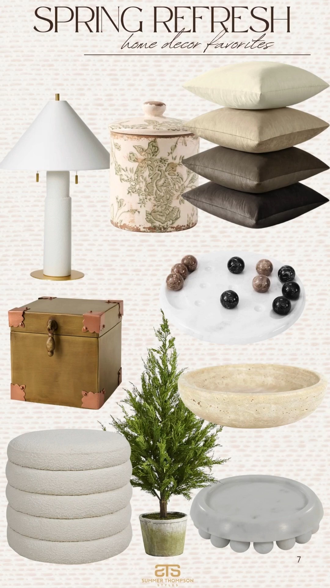 Spring refresh favorites that I am adding to cart! 

Table lamp decorative bowls faux greenery neutral home floral throw pillow covers marble accents trending 

#LTKHome #LTKSeasonal

#LTKHome #LTKSeasonal