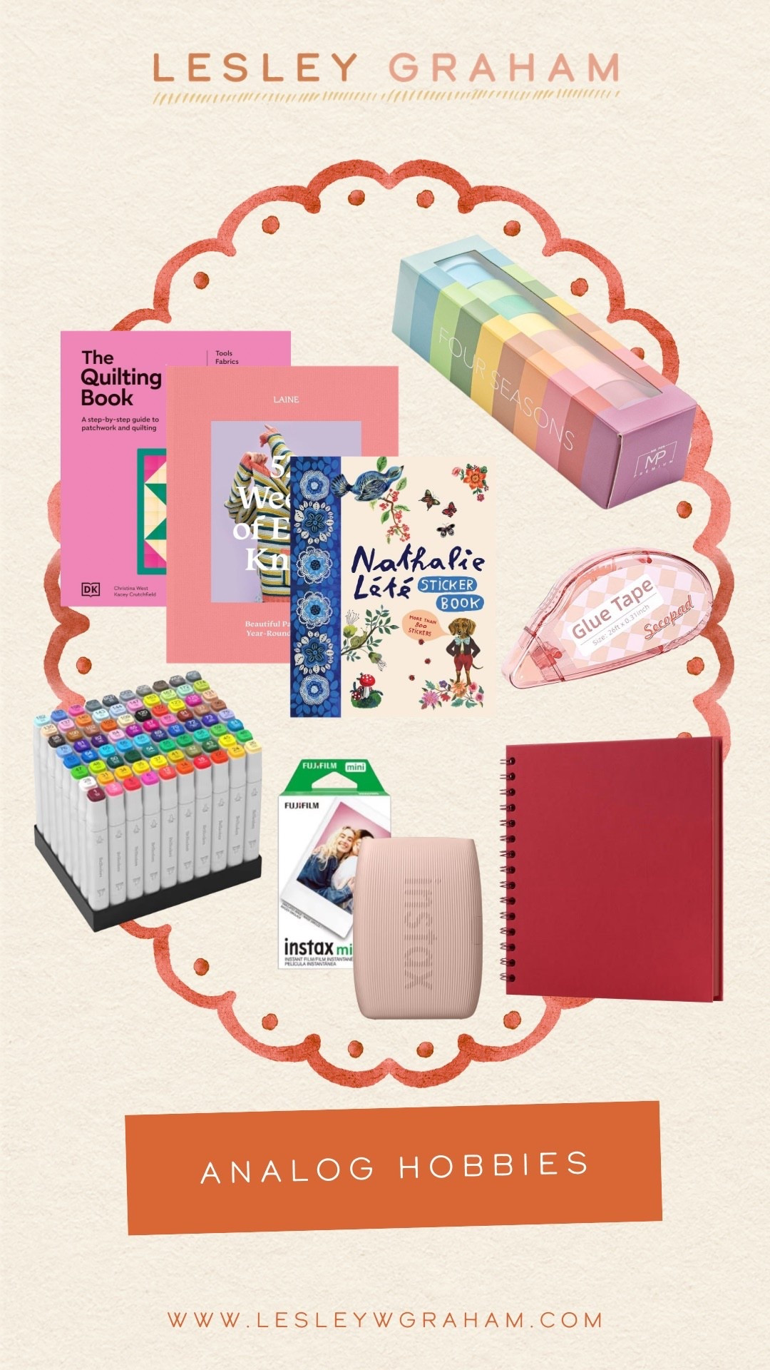 Analog hobbies: junk journaling and scrapbooking! Want to relearn knitting and quilting! 

#LTKmomlife #LTKOver40 #LTKdayinmylife