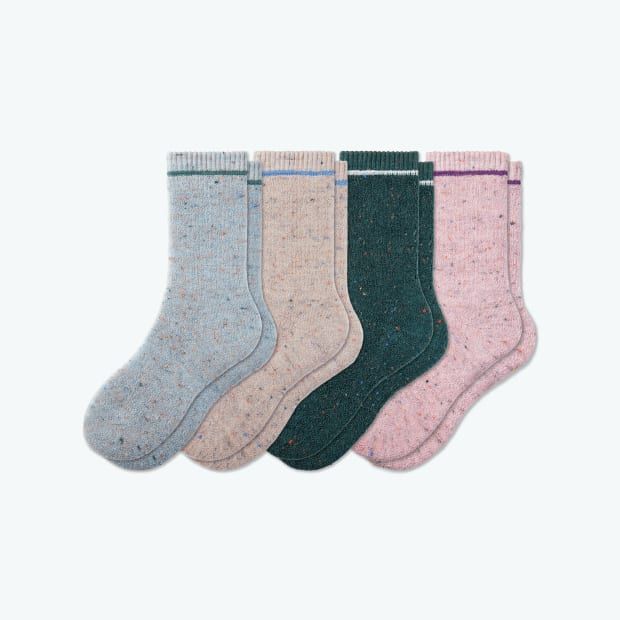 Youth Merino Wool Blend Terry Sock 4-Pack | Bombas Socks