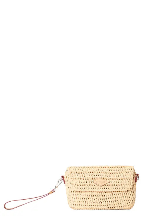 MZ Wallace Convertible Crochet Crossbody Bag in Camel at Nordstrom | Nordstrom