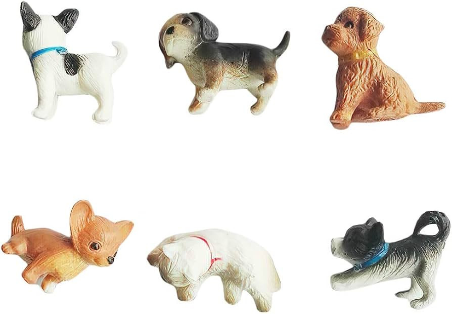 Mini Animal Figure People Pet Dog Cat Figures Dollhouse Pretend Play Figures Family Role Play for... | Amazon (US)