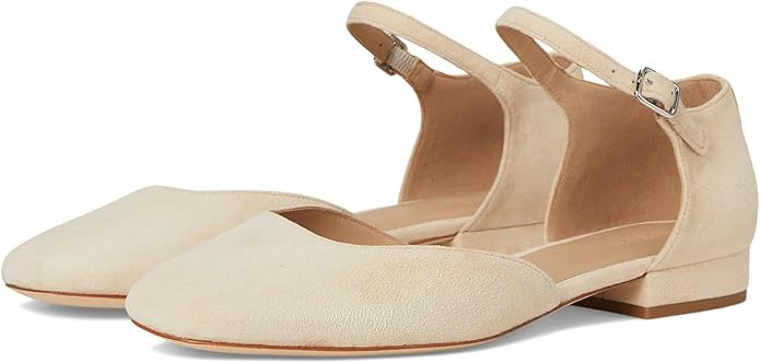 Lauren Ralph Lauren Women's Emellie Suede Mary Jane Flat | Amazon (US)
