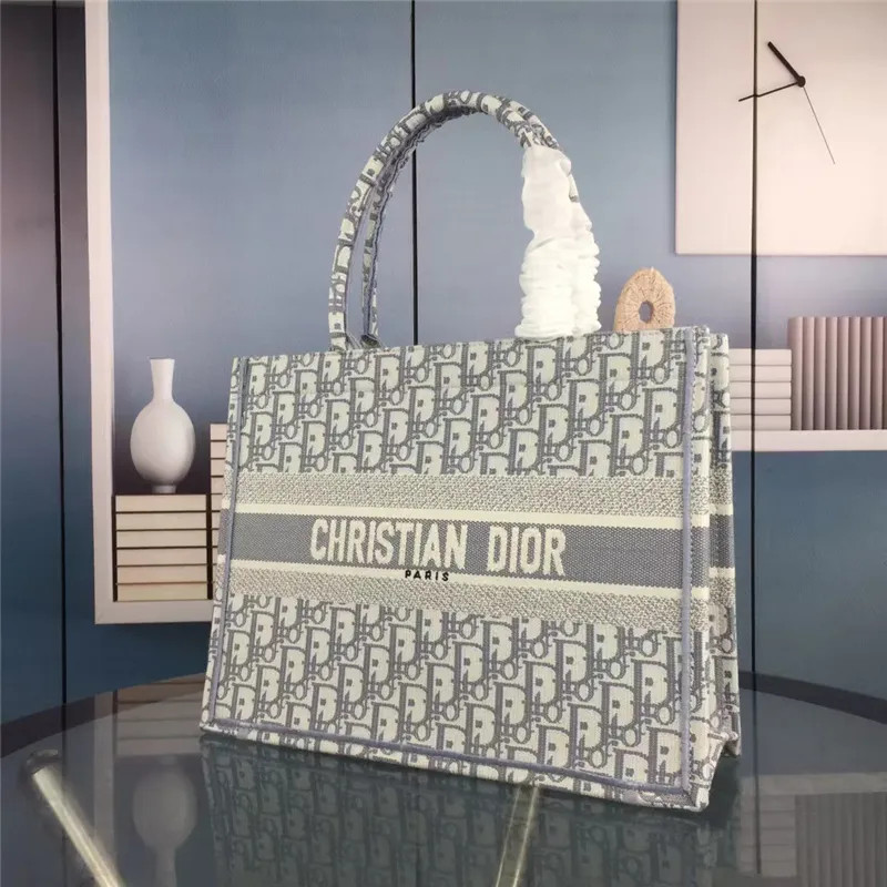 Dupe D-i-o-r Fashion Embroidery Printing Women's Tote Bags Cases Large Capacity Shopping Shoulder... | DHGate