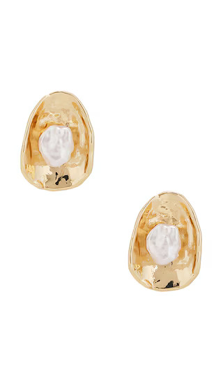 Sirene Earrings in Gold | Revolve Clothing (Global)