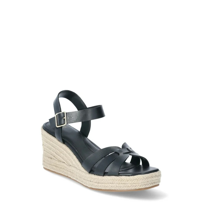 Time and Tru Women's Espadrille Wedge Sandal | Walmart (US)