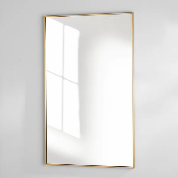 Sabine Metal Rectangle Wall Mirror | Wayfair North America