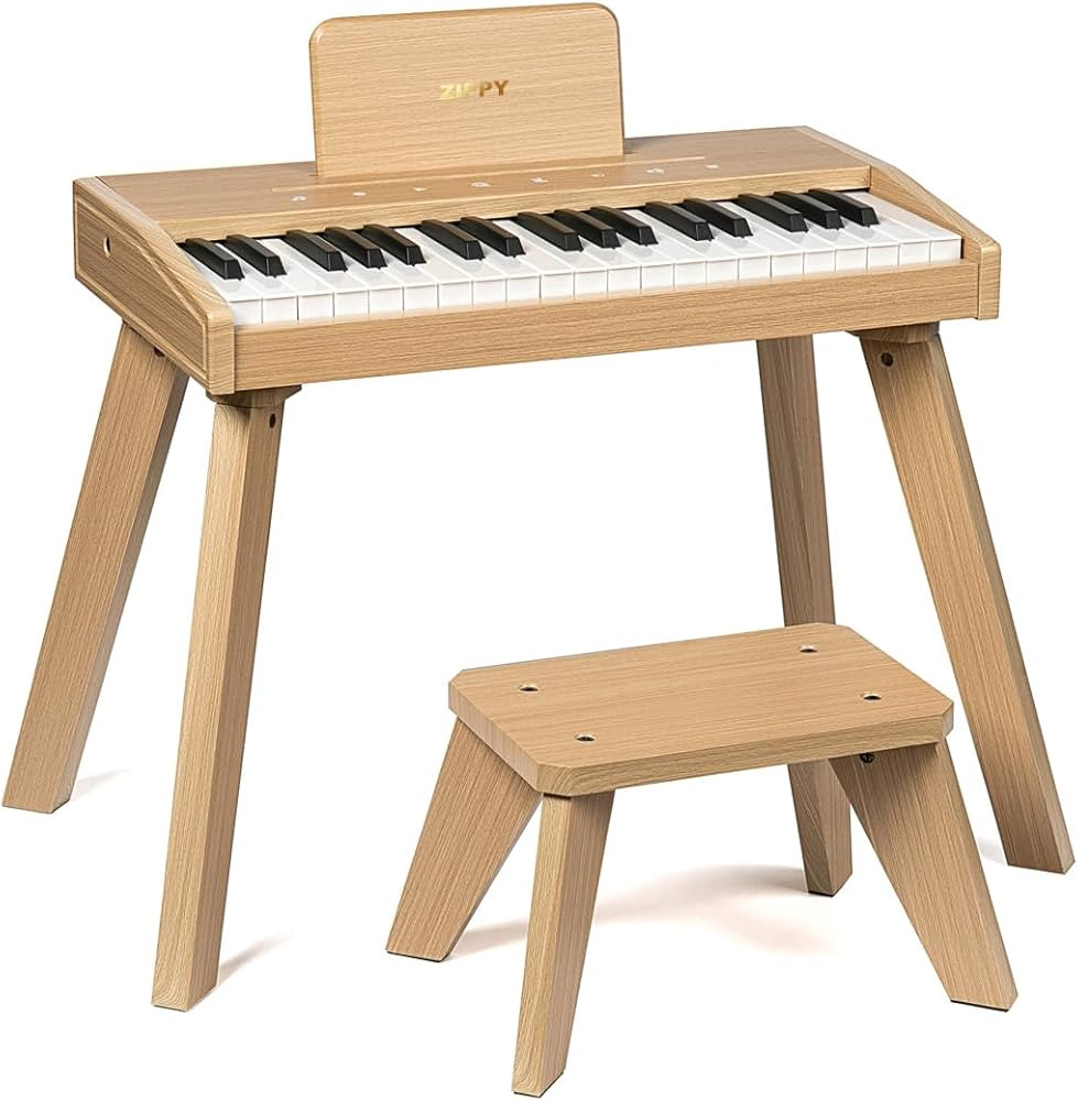 ZIPPY Kids Piano Keyboard, 37 Keys Digital Piano for Kids, Touch Sensitive Control Panel, Built-i... | Amazon (US)