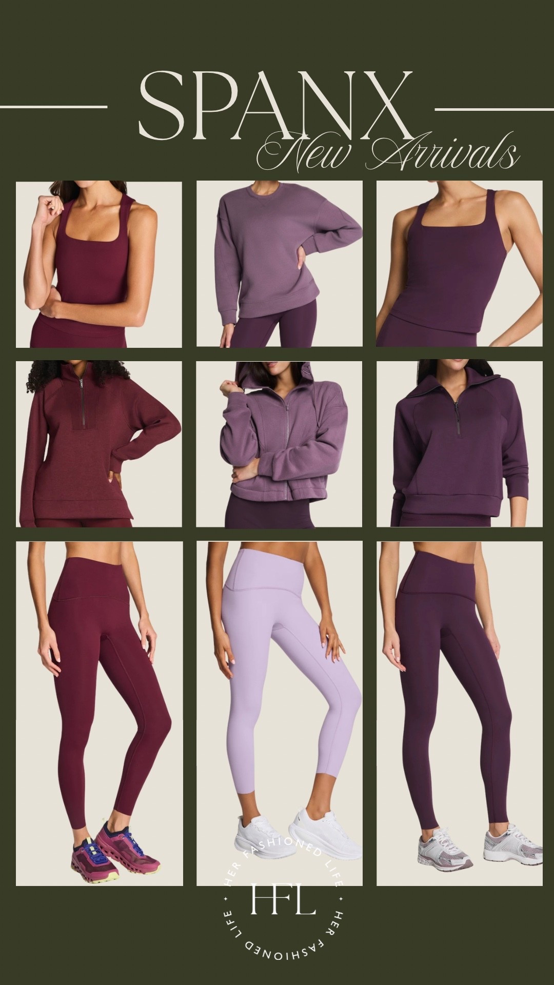 Spanx New Arrivals! #Plum #Purple #Lavender #Leggings #ActiveWear #Loungewear #Sweatshirts 

#LTKOver40 #LTKActive #LTKTravel