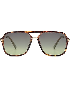 SOJOS Sunglasses for Women & Men, Square, Retro, Polarized Lens, Trendy Aviator, 90s Shades | Amazon (US)