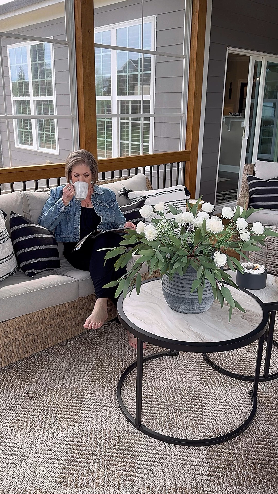 Spring Stems

I love how this beautiful spring arrangement turned out. I used 2 packs of eucalyptus stems and 8 white carnation stems. It may end up inside the house😆.

Eucalyptus stems, carnation stems, vases, wicker outdoor furniture, outdoor couch, outdoor chairs, nesting tables, outdoor rug, tabletop fire pit, spring wreath, pillow covers, pillow inserts, ottoman, pouf, coffee cups


I #LTKVideo #LTKhome

#LTKSeasonal