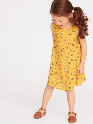 Printed Sleeveless Swing Dress for Toddler Girls     | Old Navy | Old Navy CA