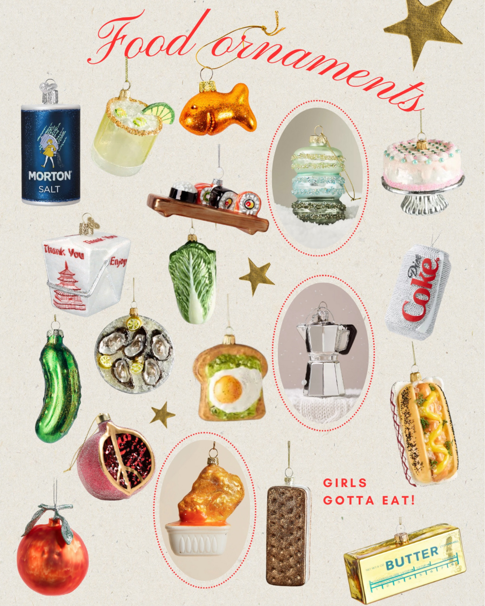 Food themed ornaments for the foodie in your life 🌭

#LTKSeasonal #LTKGiftGuide #LTKHoliday