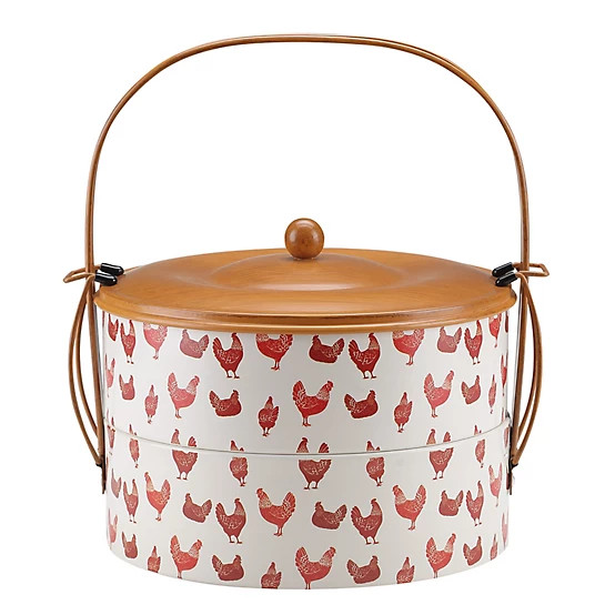 Red Shed  9.84 in. Double-Layer Chicken Storage Basket | Tractor Supply