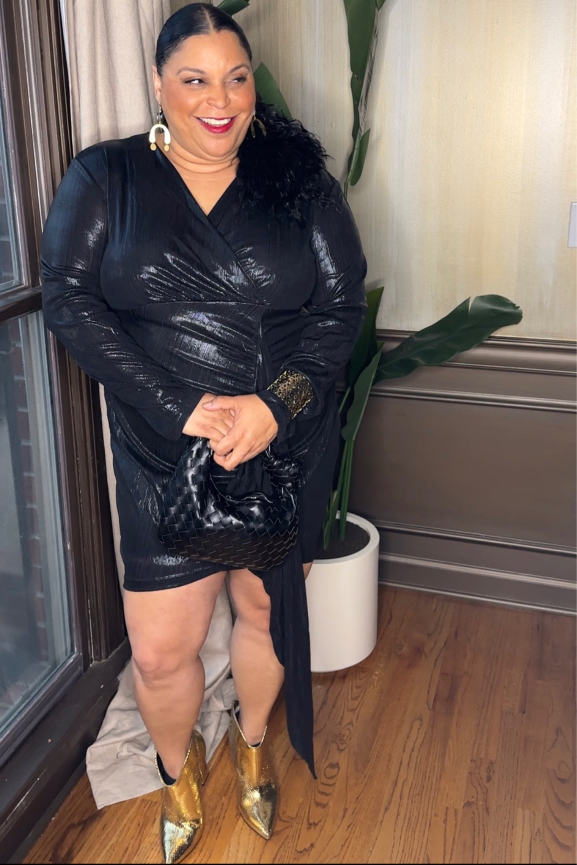 Sassy and classy party outfit
Gold Booties Boots Party Dress Cocktail Dress LBD Little black Dress Plus Dress Curvy Dress

#LTKshoecrush #LTKunder100 #LTKstyletip