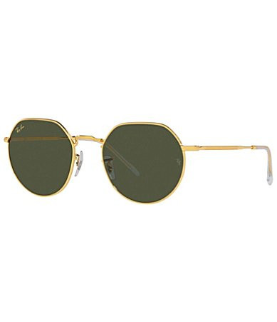 Ray-Ban Unisex Jack Rb3565 53mm Gold Sunglasses - Gold | Dillard's