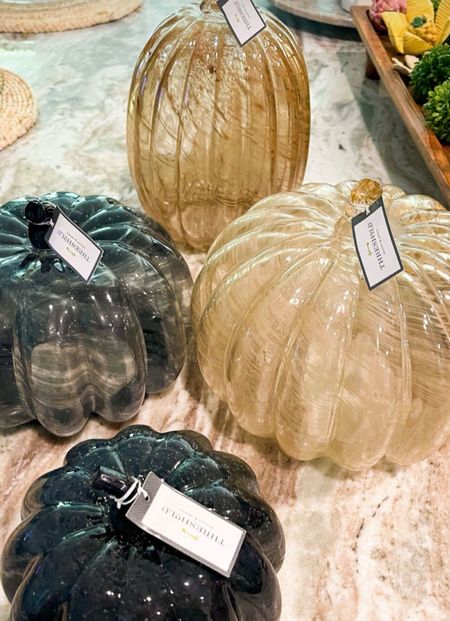 My glass pumpkins from last year are back in stock! 

Target home decor. Under $25. Fall decor. Home decor 

#LTKSeasonal #LTKhome