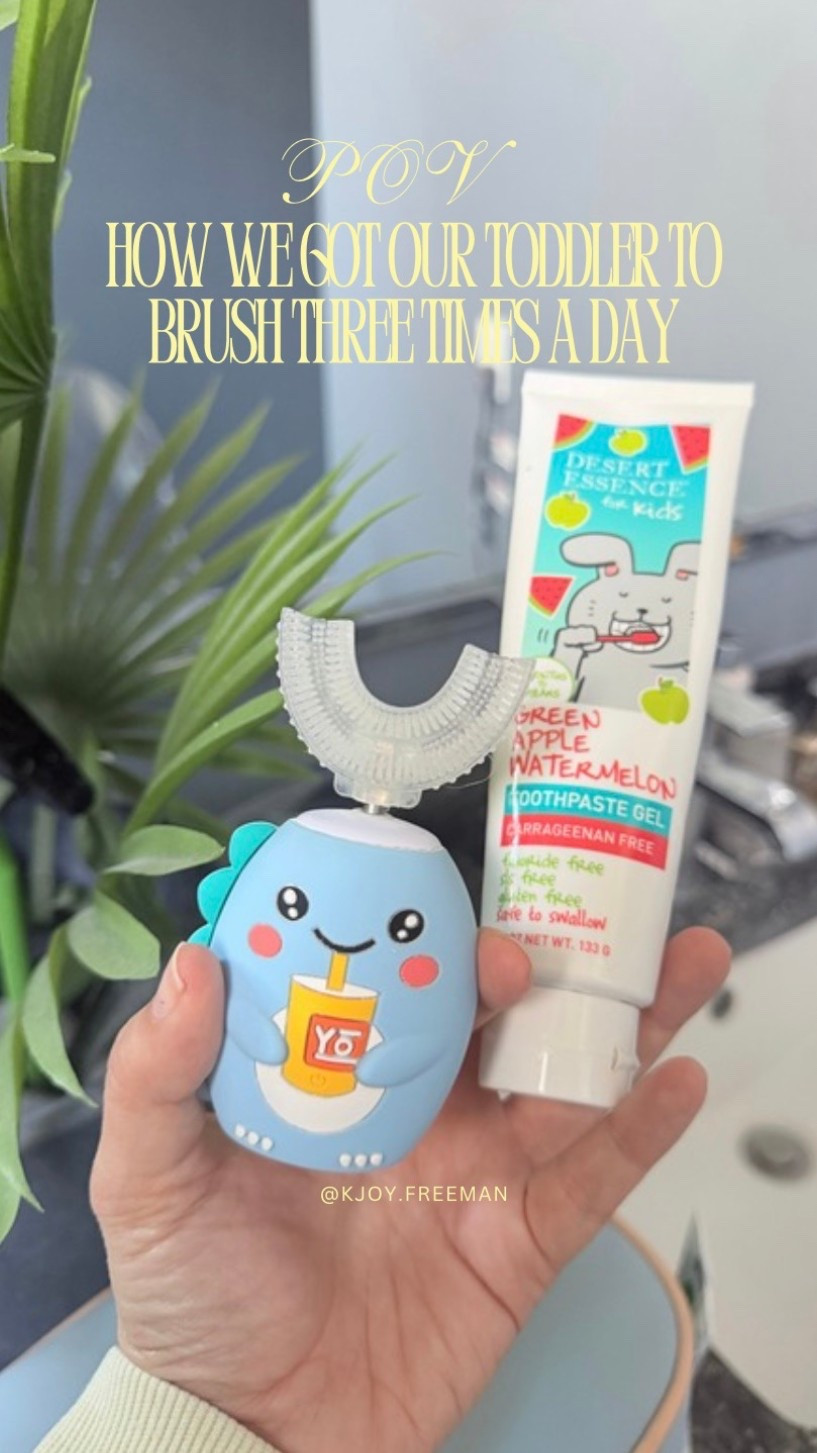 How we got our toddler to brush 3 times a day!

#LTKmomlife #LTKKids