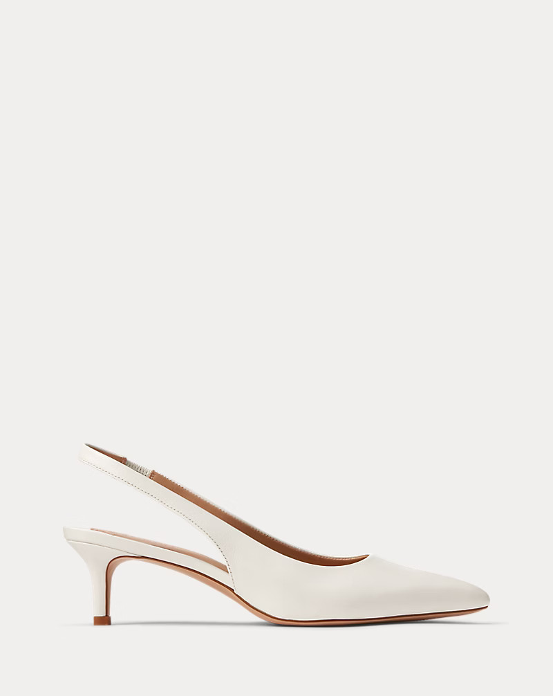 Lolah II Nappa Leather Slingback Pump | Ralph Lauren (UK)