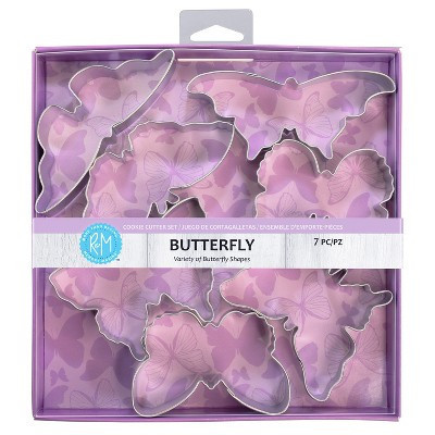 R&M International Butterfly 7 Piece Cookie Cutter Set | Target