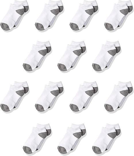 Amazon Essentials Unisex Kids and Toddlers' Cotton Low Cut Sock, Pack of 14 | Amazon (US)