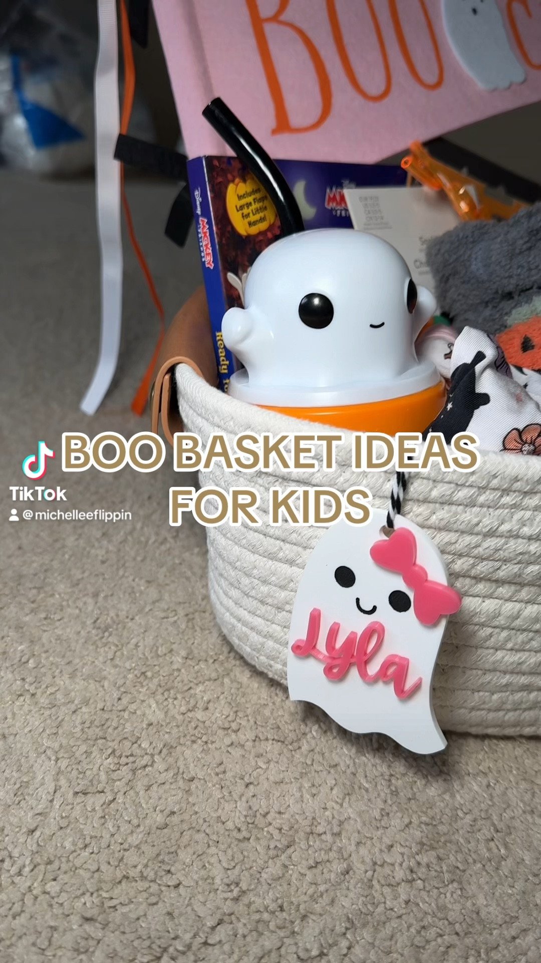 Boo basket name tags

#LTKKids
