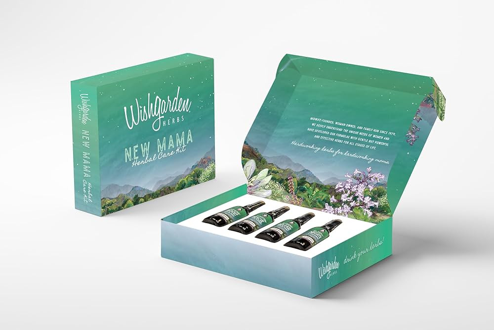 WishGarden Herbs Pregnancy Essentials Kit w/Gift Box - Unique Pregnancy Gifts for Expecting Mom I... | Amazon (US)