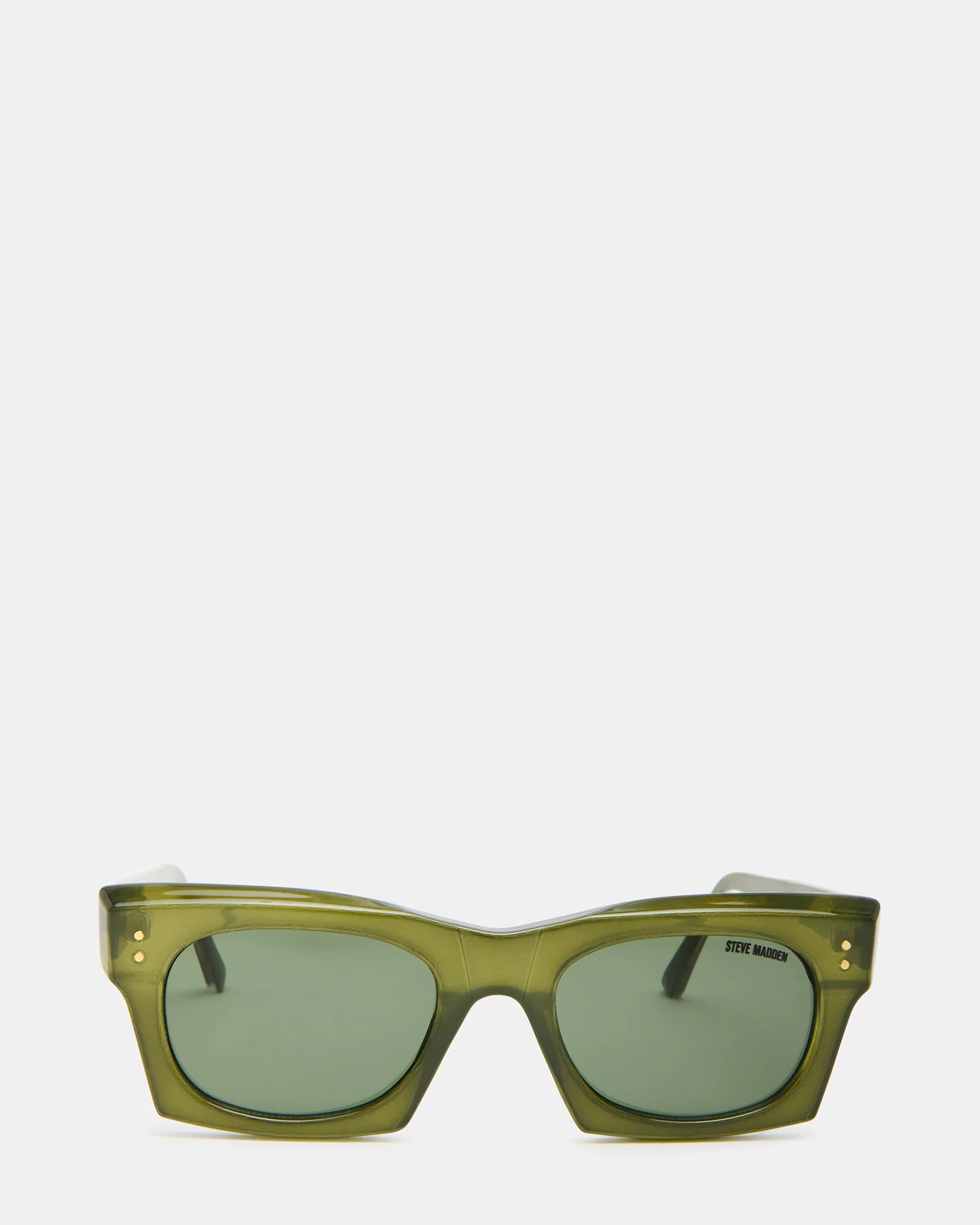 IZAN SUNGLASSES GREEN | Steve Madden (US)