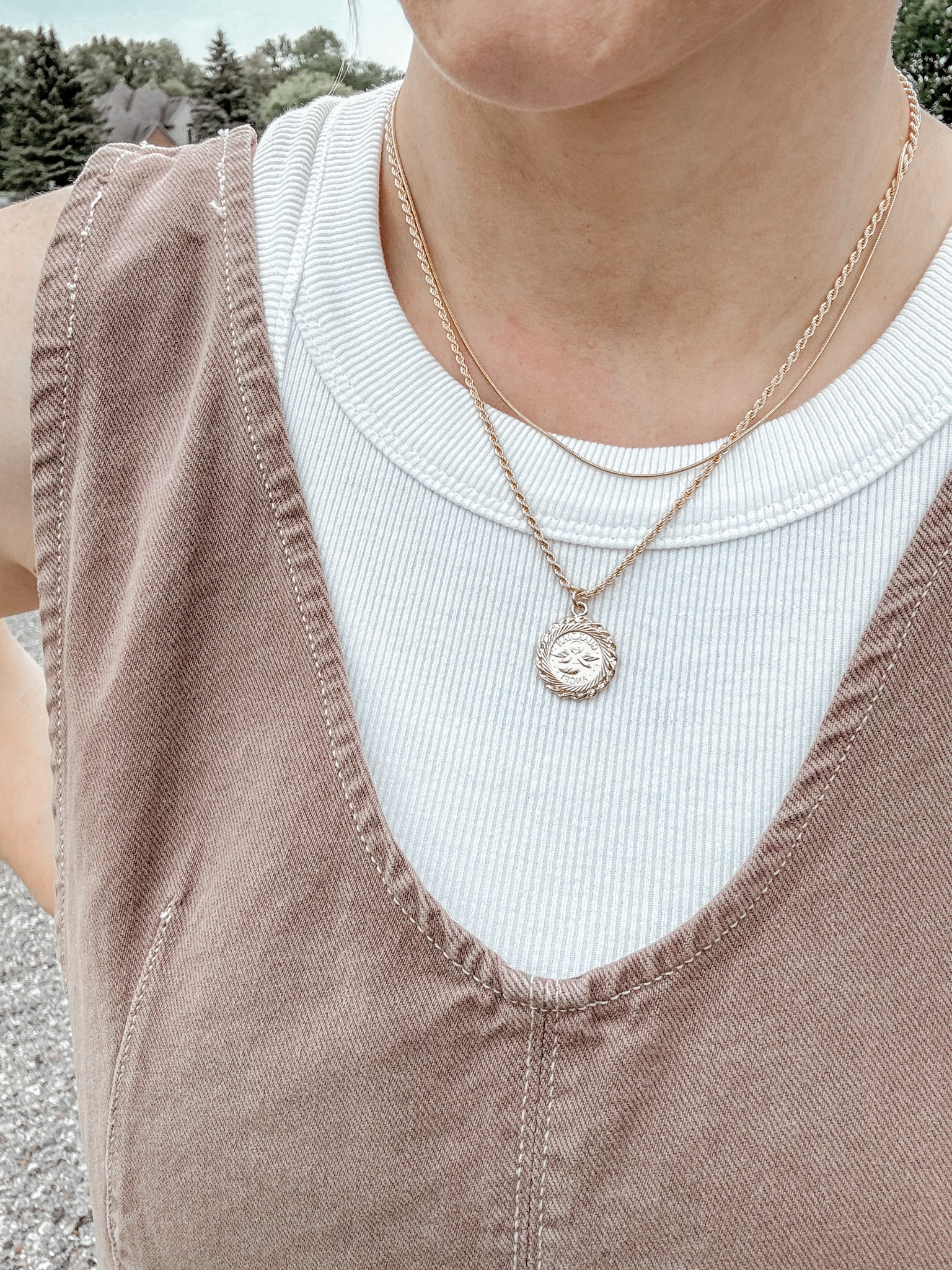 My favorite layered necklace combo from Electric Picks. Angel disc and mini baby boa chain 

#LTKGiftGuide #LTKSeasonal