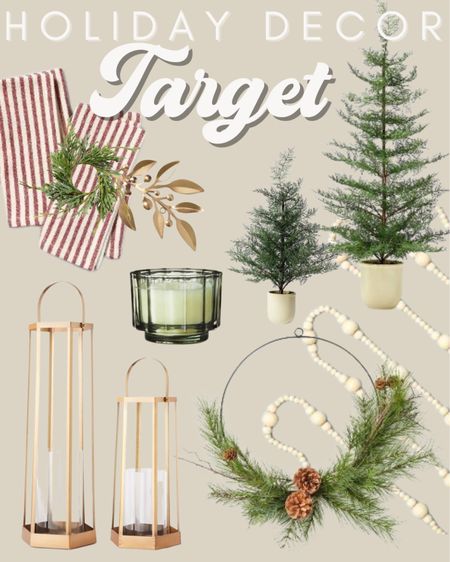 Me recent Holiday decor pieces from Target!!! The perfect place to shop neutral Christmas decor! 

#LTKhome #LTKSeasonal #LTKHoliday