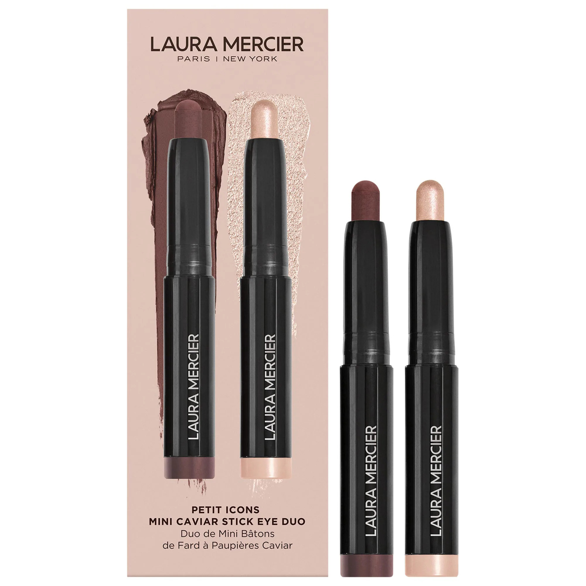 Laura Mercier Petit Icons Mini Caviar Stick Eye Shadow Duo | Sephora (CA)