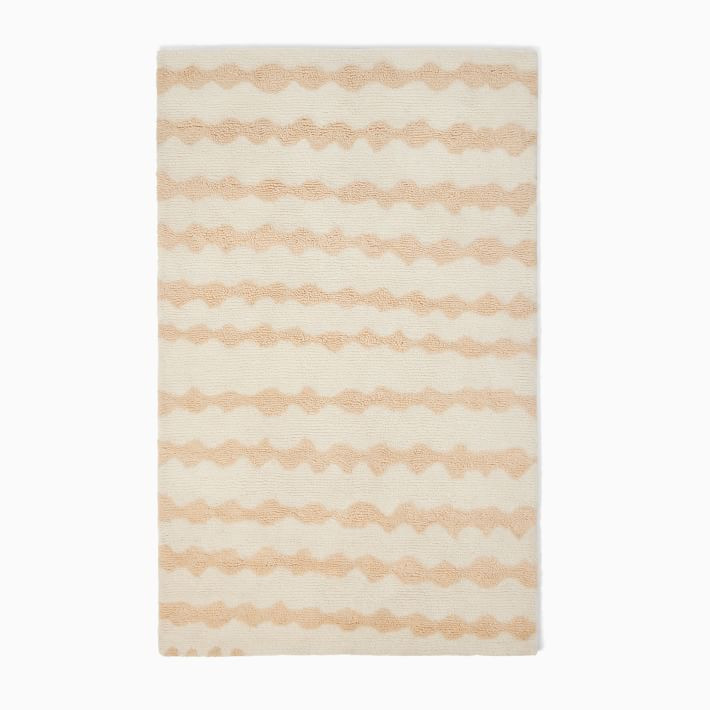 Sarah Sherman Samuel Shag Waves Easy Care Rug | West Elm (US)