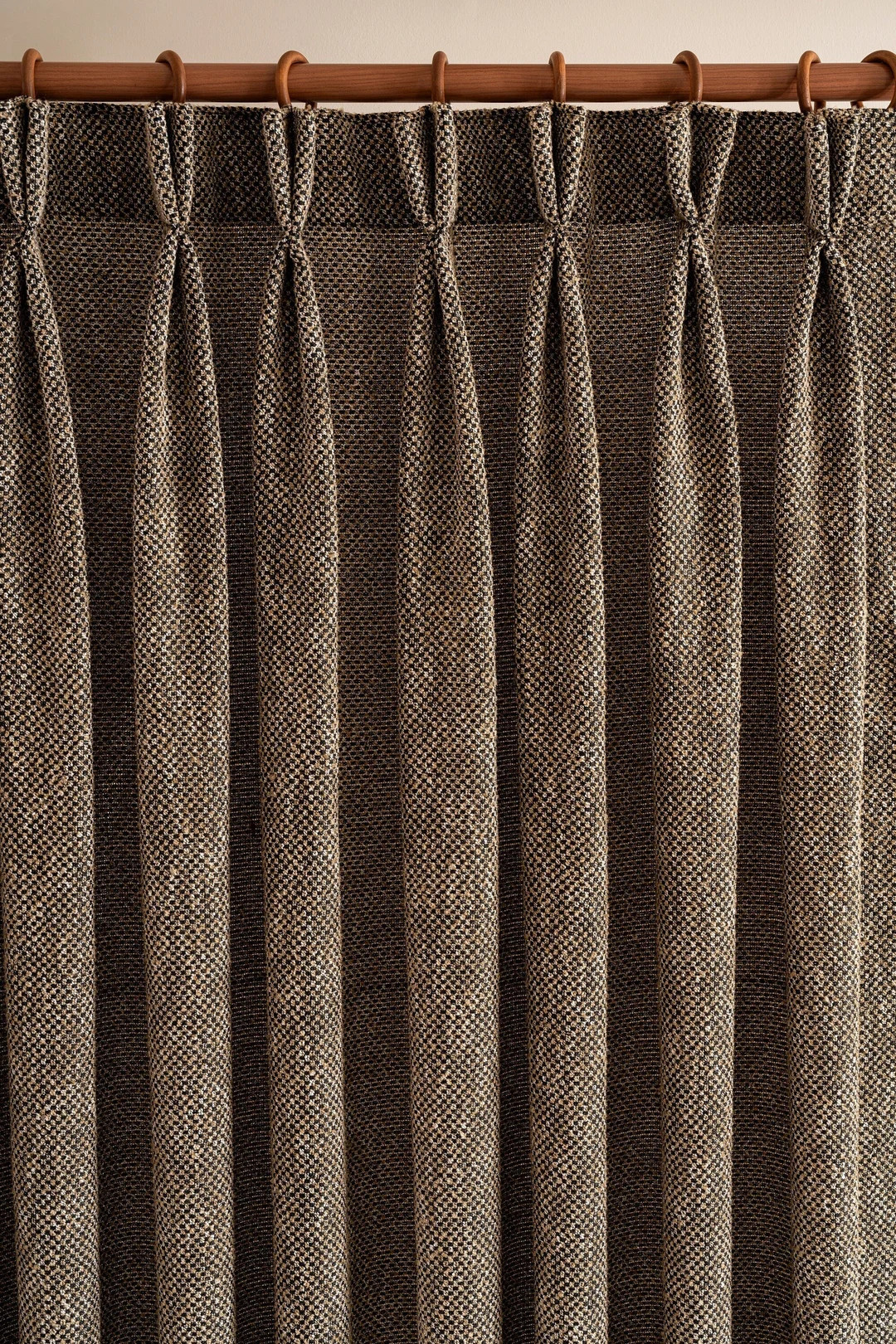 Luxury Bohemian Custom Curtain, Pinch Pleated Heavy Linen Drapes.  7 Colors. | Etsy (Global)