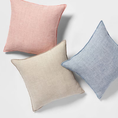 Cross-Dyed Square Throw Pillow - Threshold™ | Target