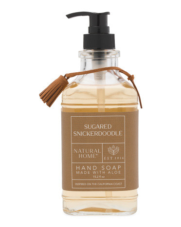 15.2oz Sugared Snickerdoodle Hand Soap In Glass Jar | Marshalls