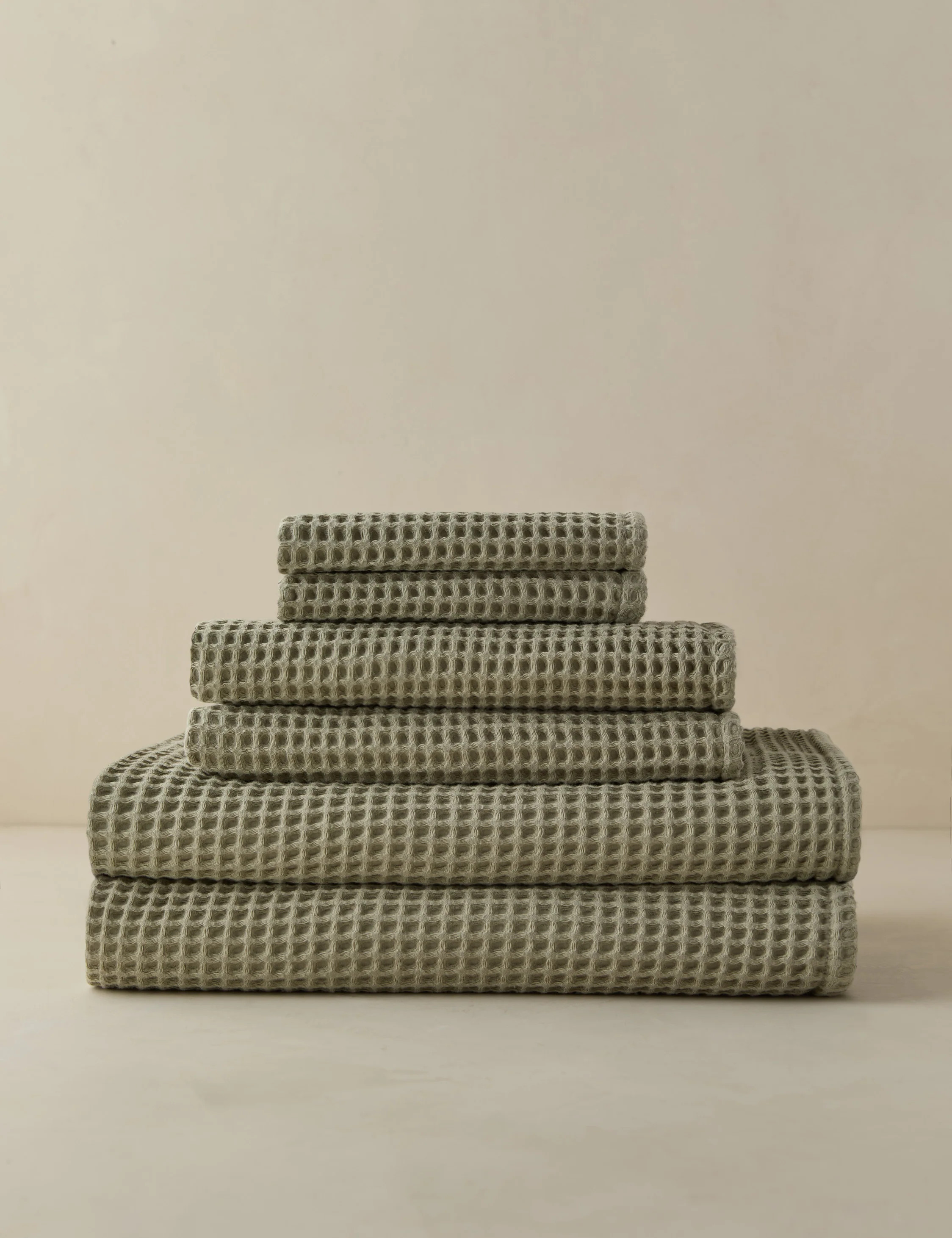Bexley Organic Cotton Waffle Towel | Lulu and Georgia 