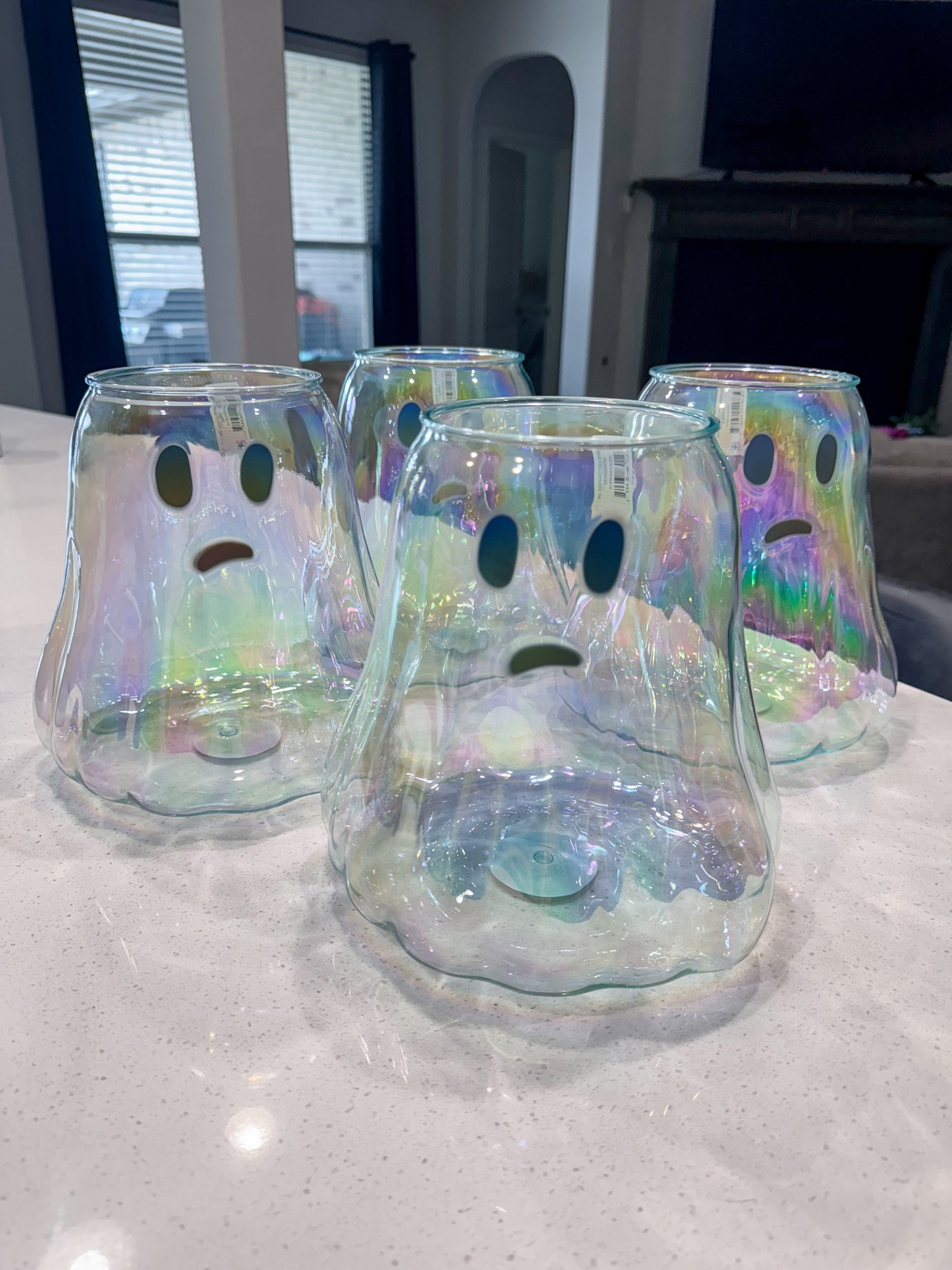 The cutest plastic, iridescent, ghost buckets!! I’ll be using these for boo baskets - then to hold my Halloween candy!! Soooo cute!! 

#LTKFindsUnder50 #LTKSeasonal #LTKKids