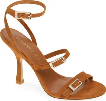 Stuart Weitzman Georgie Ankle Strap Sandal (Women) | Nordstrom | Nordstrom