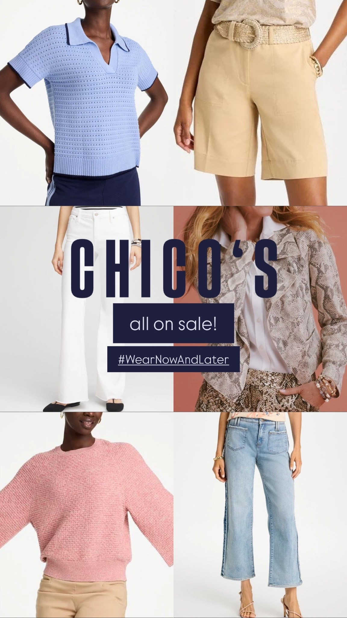 Pretty pieces from Chicos, and all on sale!! Great to wear now and later! #transitiontofall #versatiledressing

#LTKOver40