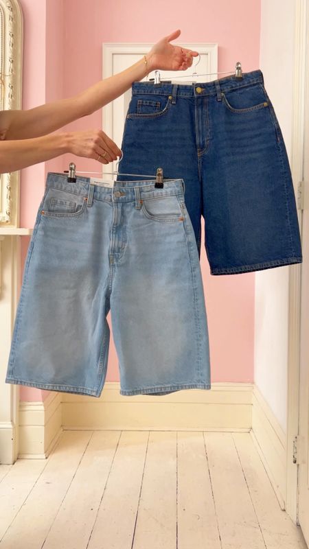 Ways to Wear Denim Long Shorts Jorts from H&M

#LTKfindsunder100 #LTKSeasonal #LTKfindsunder50
