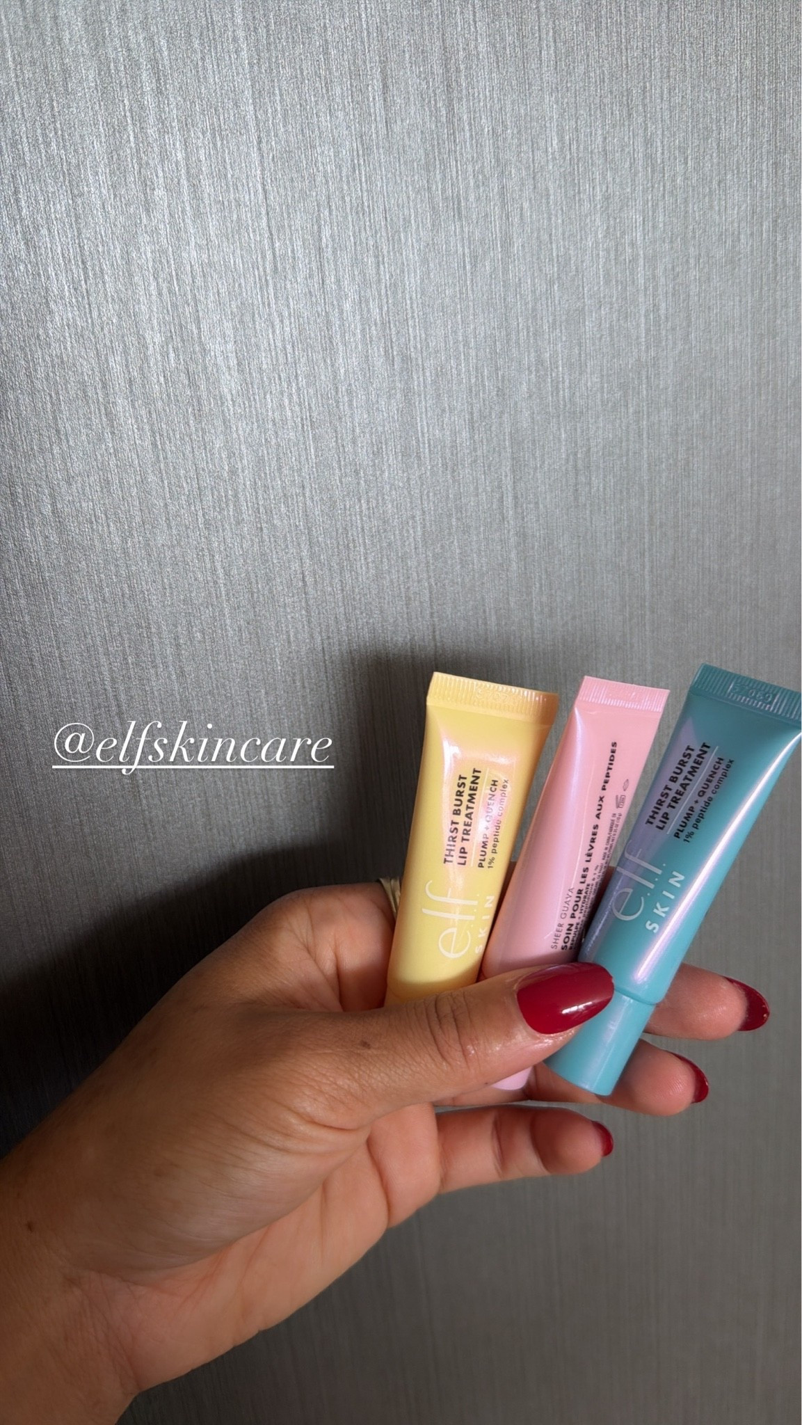 Elf lip thirst burst lip treatment plump