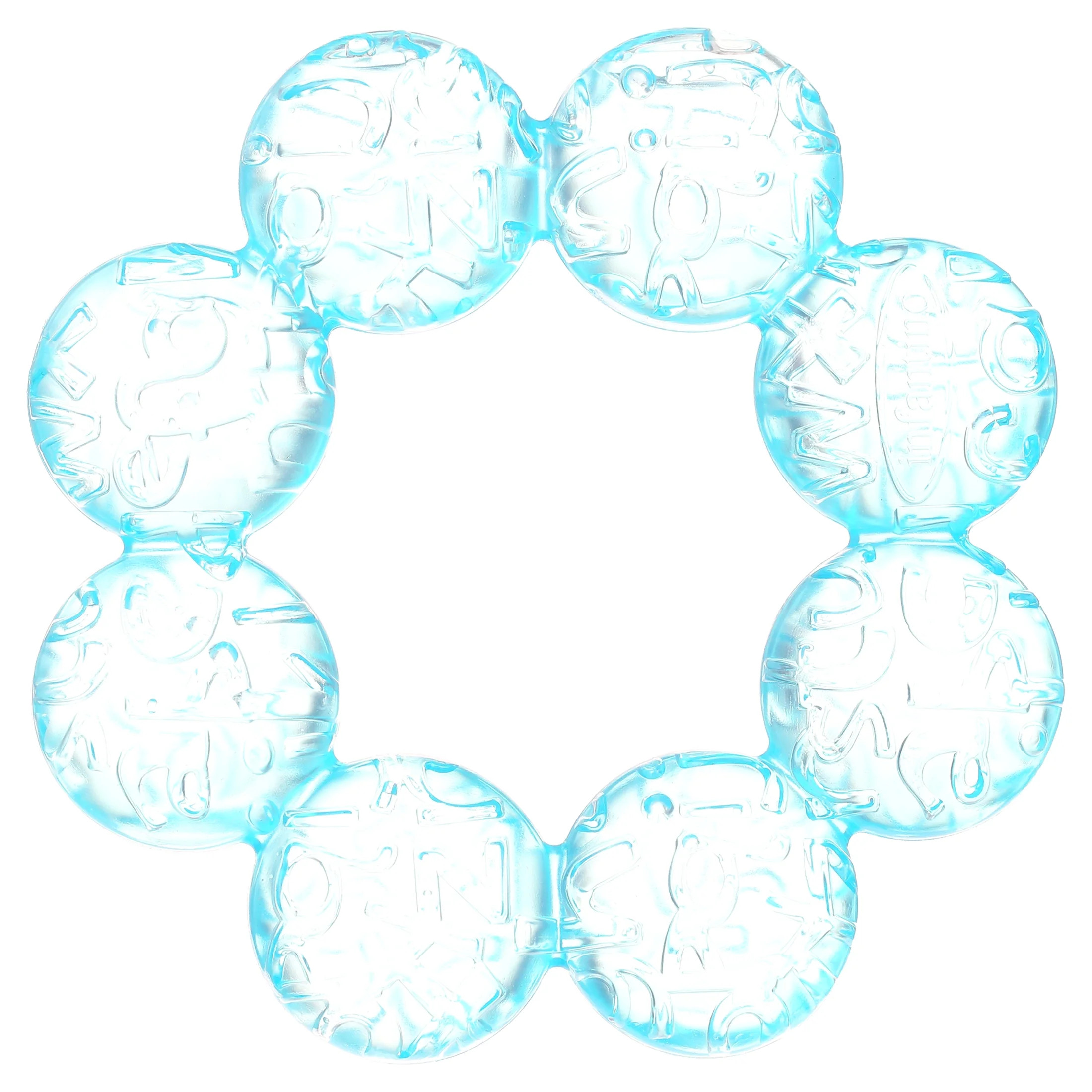 Infantino Soothing Soft Circular Water Teether, Unisex, Blue | Walmart (US)