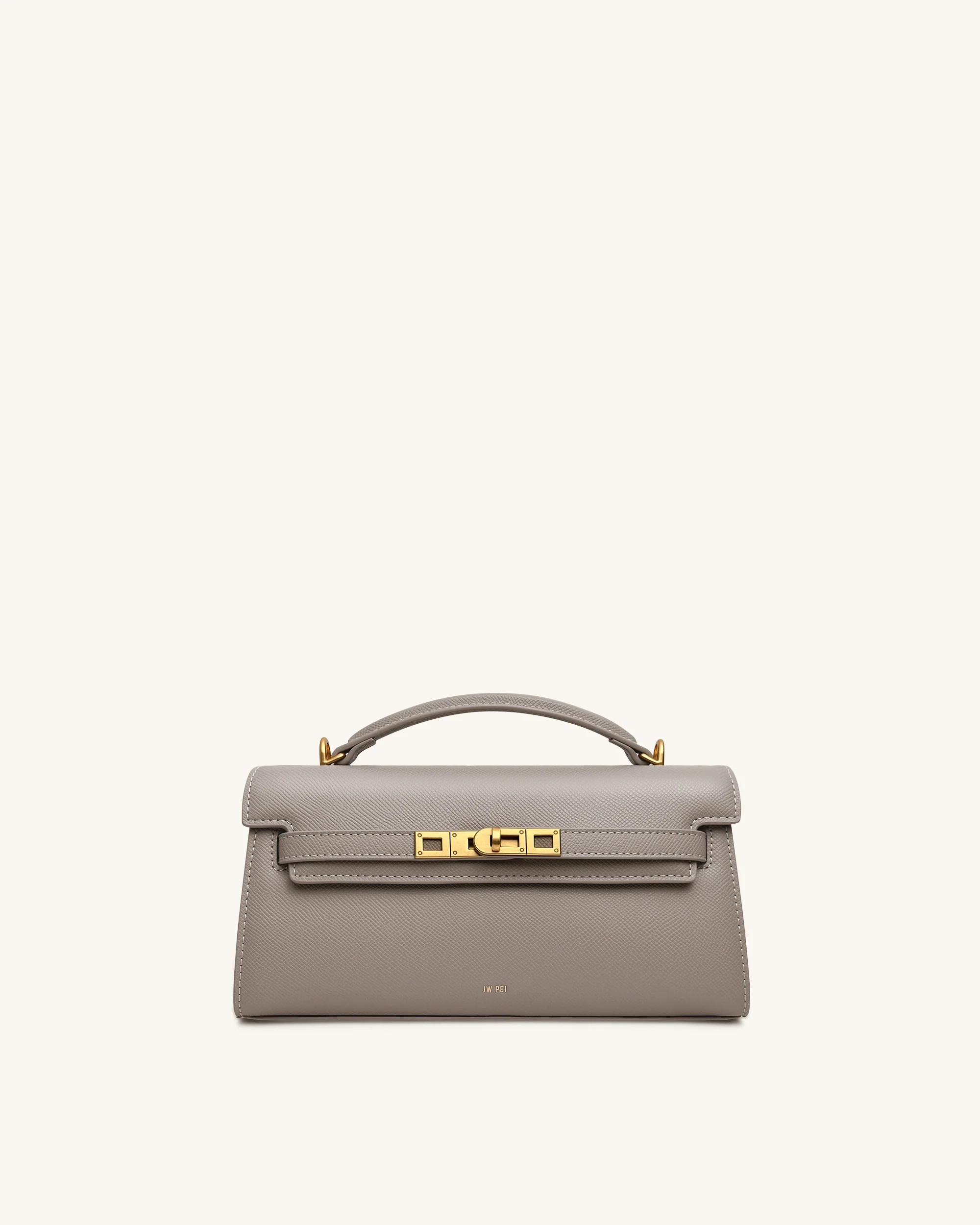 Noor Top Handle Bag - Elephant Gray | JW PEI US