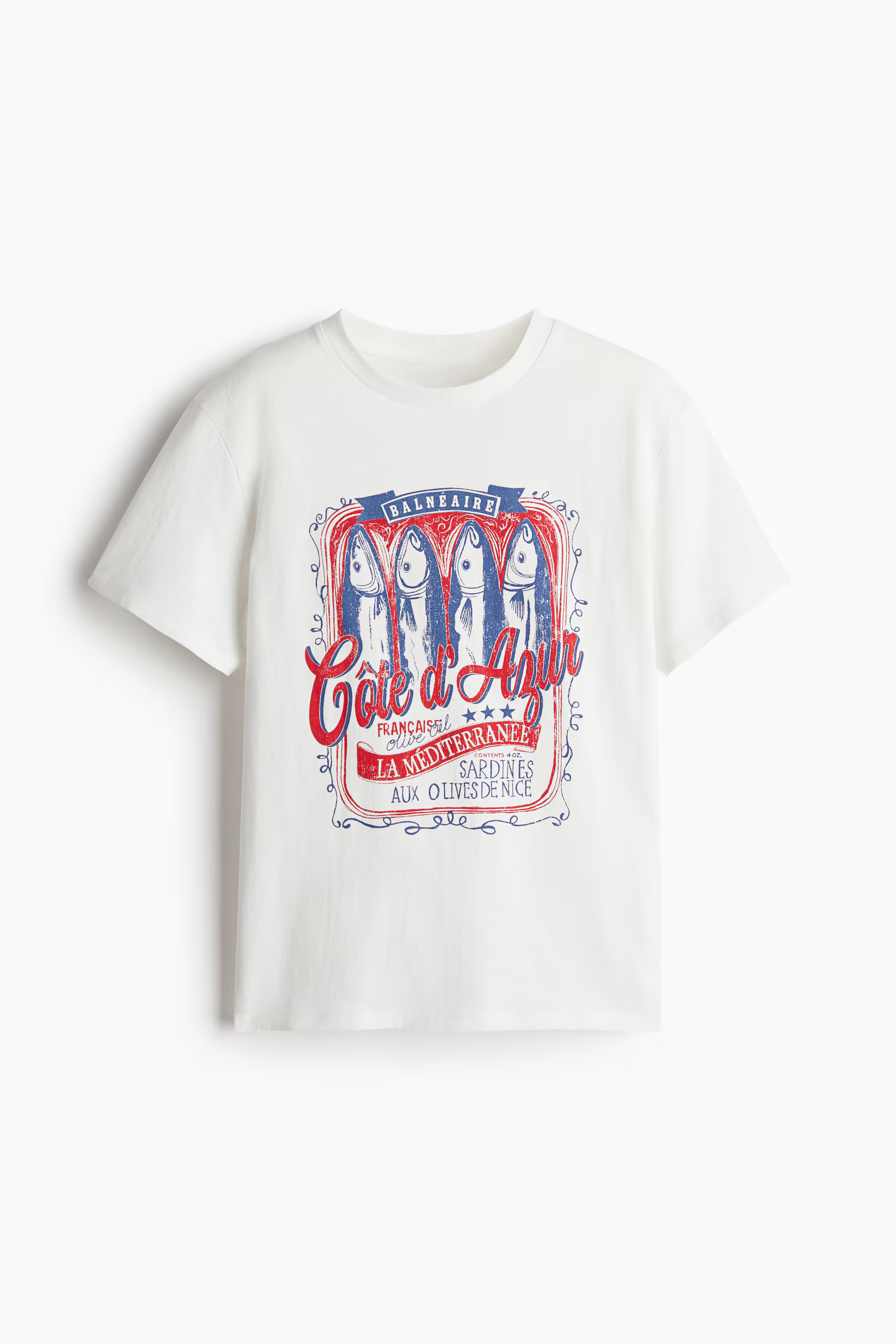 T-Shirt with Motif | H&M (US + CA)