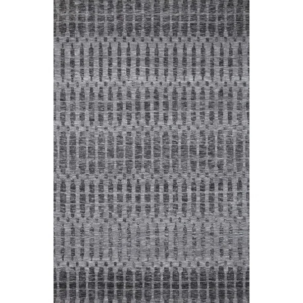 Yeshaia Polyester Gray/Charcoal Rug | Wayfair North America