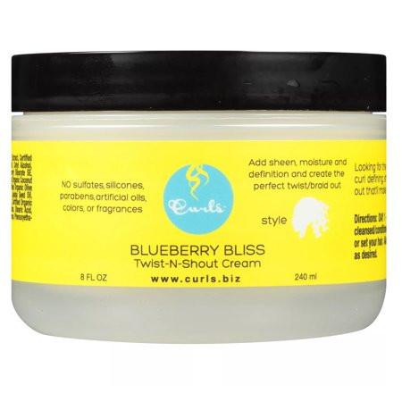 Curls Twist n Shout Blueberry Curl Cream 8 Oz. | Walmart (US)
