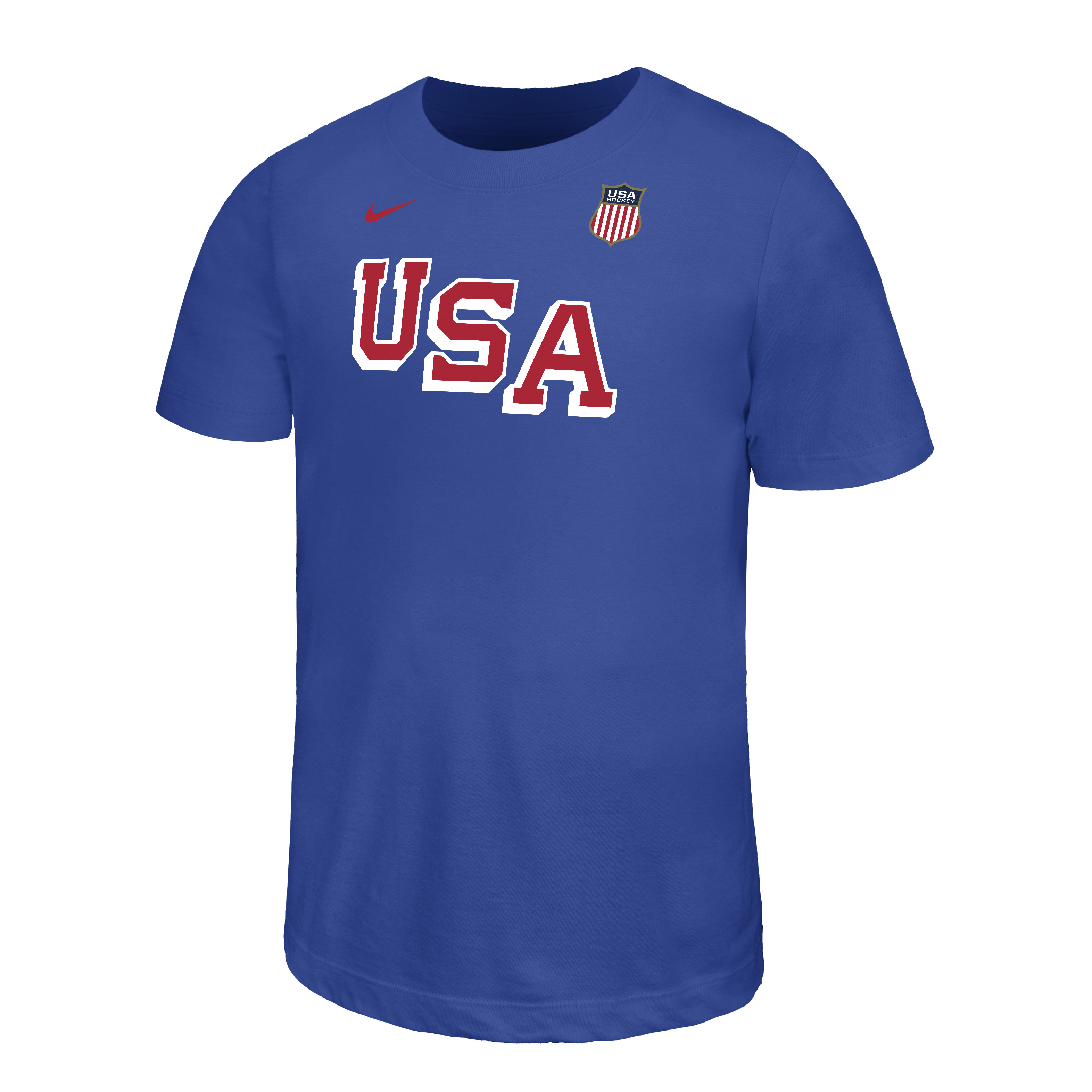 Youth Nike Royal US Hockey 2026 Winter Olympics Dri-FIT Legend T-Shirt | Fanatics