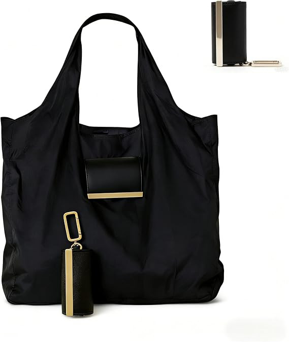 Never leaves you Keychain tote Bag - Folds to Keychain, Expands to Large Tote in Seconds. 50lbs C... | Amazon (US)