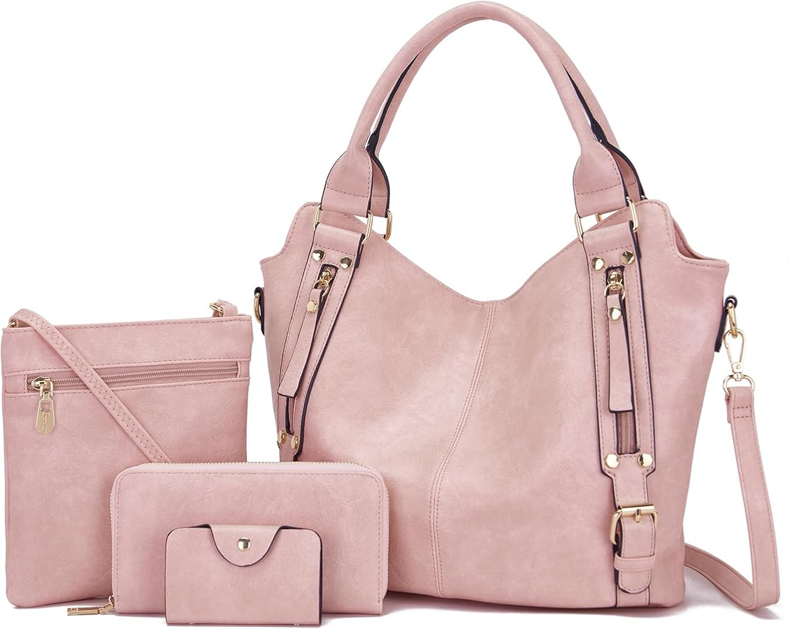 soperwillton Purses for Women Large Shoulder Handbag Tote PU Leather Hobo Crossbody Bag Ladies Wa... | Amazon (US)